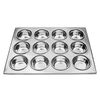 Противень для 12 маффинов, ячейка 7 см (h 3 см), l 35,5 см, h 27 см, алюминий, P.L. Proff Cuisine