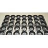 Сборка форм гофрированных для кексов, 20 мл, 61 шт, решетка 60*40 см, черный металл, P.L. Proff Cuis