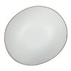 Блюдо/салатник 800 мл, 24.5*21.5cм, h=8cм,серия "White Matt Taiga"  P.L.