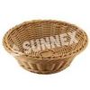 Хлебница плетен.ротанг коричн..круглая d=18.5.h 7.5см SUNNEX