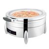Мармит электрический "Roma" с обзорным стеклом, (емкость d=36см, h=8см, 6,8 л), 900W SUNNEX - P.L.