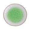 Тарелка круглая d=19 см,фарфор,зеленый цвет "The Sun" P.L.