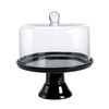 Тортовница на ножке со стеклянным колпаком h=30 см, d=27см, P.L.-BarWare