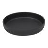 Блюдо,тарелка меламиновая  12*2,6см  P.L. BLACK FINISH