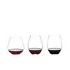 Набор низких стаканов O Wine Tumbler Red Wine set, 3 шт., 5414/74-1, Riedel
