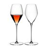 Набор из 2-х бокалов для вина Rose (Розе), объем: 322 мл, высота: 247 мм, хрусталь, серия Veloce, 6330/55, Riedel