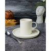 Чашка для чая и блюдце, 200 мл, цвет белый, ILLUSION, Porland
