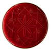 Тарелка 18 см, CHRISTINA RED, Porland