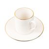 Чашка чайная с блюдцем 180 мл, Farika