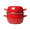 Кастрюля для мидий,красная d=18 см  2,8л, P.L. Proff Cuisine