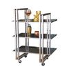 Тележка сервировочная,нержавеющая сталь 78*45*107 см, P.L. Proff Cuisine