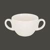 Бульонница с двумя ручками RAK Porcelain Barista 280 мл, h 6,3 см