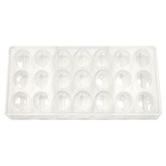 Форма для шоколада "Овал" 21 ячейка 35*27*12 мм, поликарбонат, P.L. Proff Cuisine