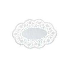 Салфетки резные овальные, 18*13 см, 500 шт/уп