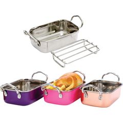 Сковородка для подачи 12*8*4 см, нержавейка с медным напылением, P.L. Proff Cuisine