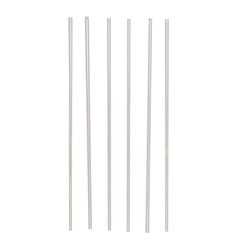 Трубочки для коктейля без изгиба прозрачные d 3 мм, l 24 см, 1000 шт