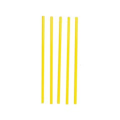 Трубочки для коктейля без изгиба желтые, 24 см, d 6 мм, 250 шт