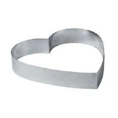 Форма-резак "Сердце", 20*23,2 см, h 6,5 см, нержавейка, Россия