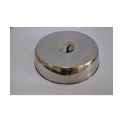 Крышка для горячих блюд металлическая круглая d 30 см, h 6,8 см, P.L. Proff Cuisine