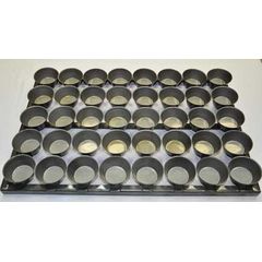 Сборка форм для выпечки на решетке "Маффин", 5*7*3 см, 40 шт, решетка 60*40 с, P.L. Proff Cuisine (ч