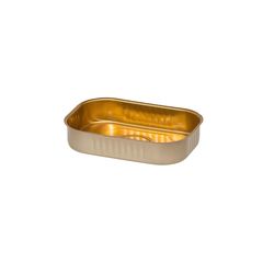 Жестяная банка для подачи прямоугольная, 2,5*12 см