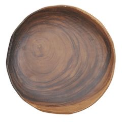 Блюдо,поднос меламиновый d=19.4см, h=2 см,   P.L. Аfrican wood 2