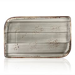 Блюдо прямоугольное "Supreme" 24*15см. фарфор By Bone