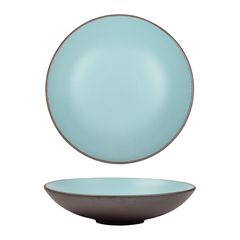 Тарелка/блюдо, d= 23cм, h=3cм, серия "Blue Matt Taiga"  P.L.