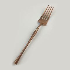 Вилка столовая ,PVD покрытие,медный матовый цвет,серия "1920-Copper"  P.L.