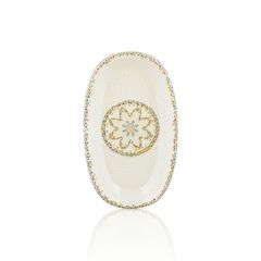 Блюдо овальное l=29 cм,фарфор,серия "TESSERA",By Bone