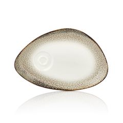 Блюдце для чайной чашки 25*17 cм,серия "Tinta Spazio" By Bone