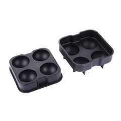 Форма для льда "Ice Ball" 4 шарика,силикон  P.L. Barbossa