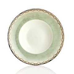 Тарелка для пасты d=25 cм,400мл.фарфор,серия "ROME", By Bone