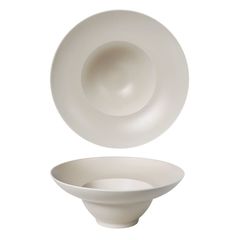 Тарелка для пасты, супа  d=21 cм,280 мл, фарфор "NOBLE" серия "Fine Plus-Light Grey"