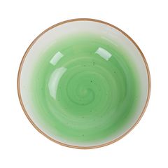 Салатник 15,5*15,5*5см,фарфор,зеленый цвет "The Sun" P.L.