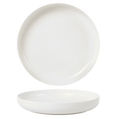 Тарелка c бортом 21,5см, h=3.5см, фарфор "NOBLE" серия "Fine Plus"