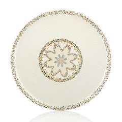 Тарелка круглая d=23 cм,фарфор,серия "TESSERA",By Bone
