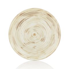 Тарелка круглая d=27см,фарфор, "Falme Brown",By Bone