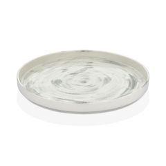 Тарелка мелкая с бортом "Falme Grey" 27см. фарфор By Bone