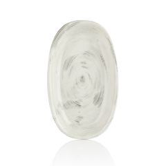 Блюдо овальное 24*14см, фарфор, "Falme Grey",By Bone