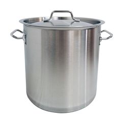 Кастрюля-котел c крышкой, 50л (40*40) сталь 18/0,серия "Kitchen Staff"  P.L.-Proff Cuisine