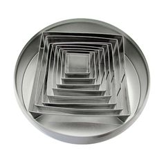 Набор кондит.форм "Квадрат" 6шт  H=5см, P.L. Proff Cuisine