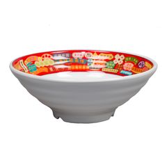 Салатник,чашка для супа,лапши 17.5*6.6см, 600мл.меламин,серия "Паназия"  P.L.