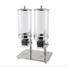 Станция для сыпучих продуктов,2*10литров  "KINGO-HOTEL"