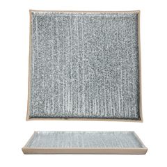 Тарелка квадратная 24,5*24,5 см, Stone Untouched Taiga, P.L. Proff Cuisine