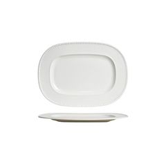 Блюдо овальное 33 cм,фарфор "NOBLE" серия "LUXE"