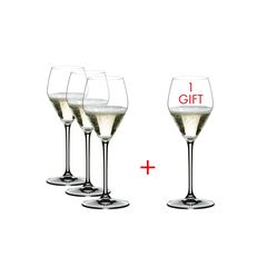 Набор бокалов Heart To Heart  для шампанского 4 шт, 5409/85, Riedel