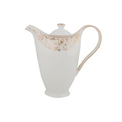 Чайник 1,03 л, цвет белый с золотом, BOHEM, Porland