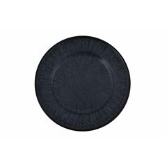 Тарелка плоская с римом, 32 см, темно-серый, SCATTER, Porland