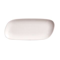 Тарелка овальная 31 см, цвет сливочный, PERSPECTIVE, Porland